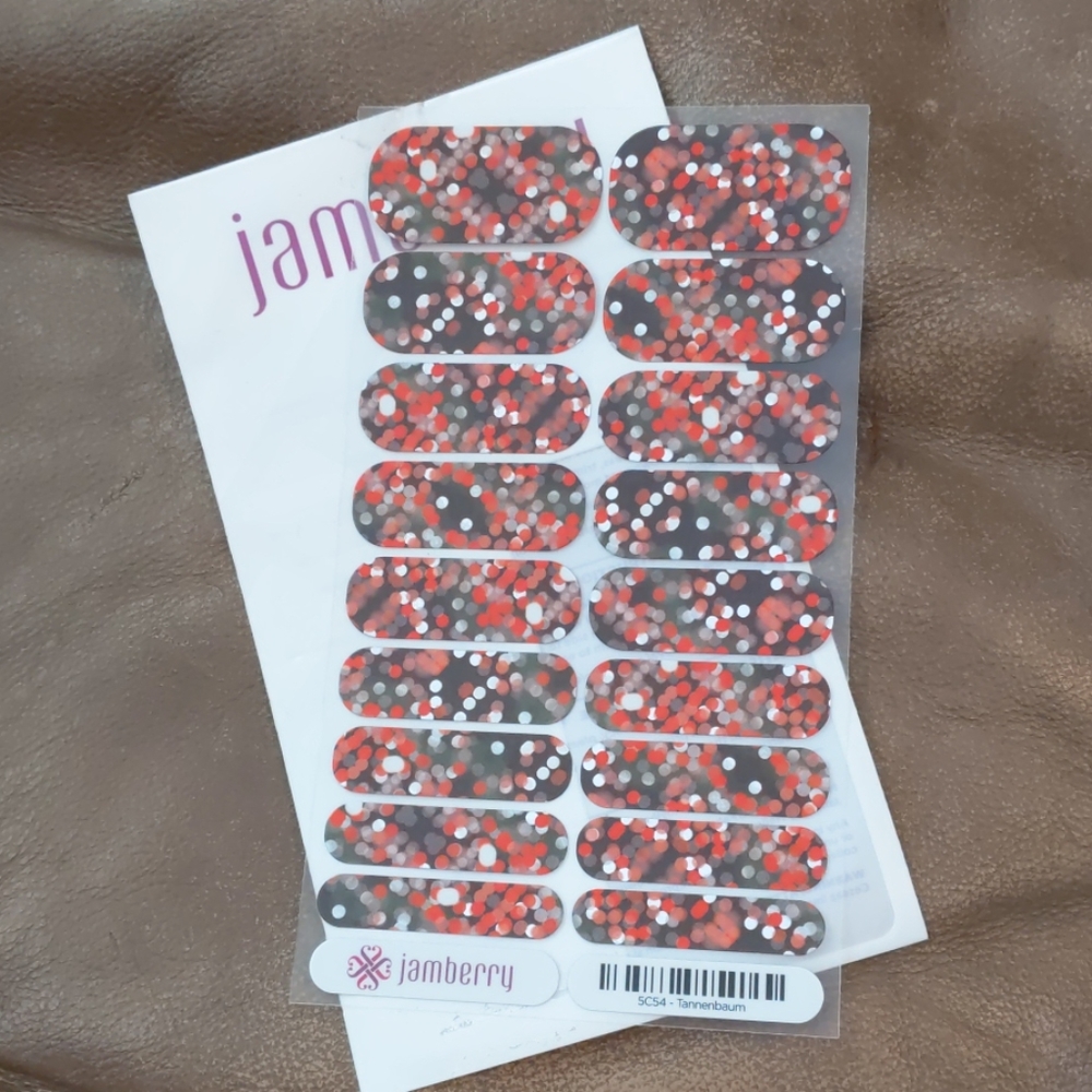 Jamberry nail wraps Tannenbaum brand new